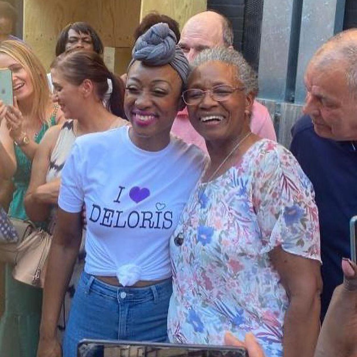 Beverley Knight with mother Deloris. Photo credit: Beverley Knight Instagram
