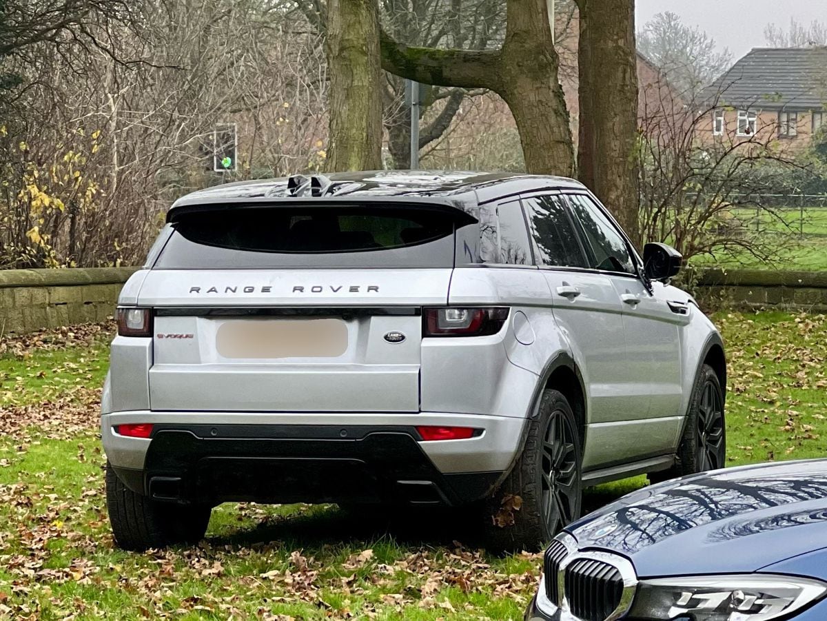 The stolen Range Rover. Photo: West Midlands Police.