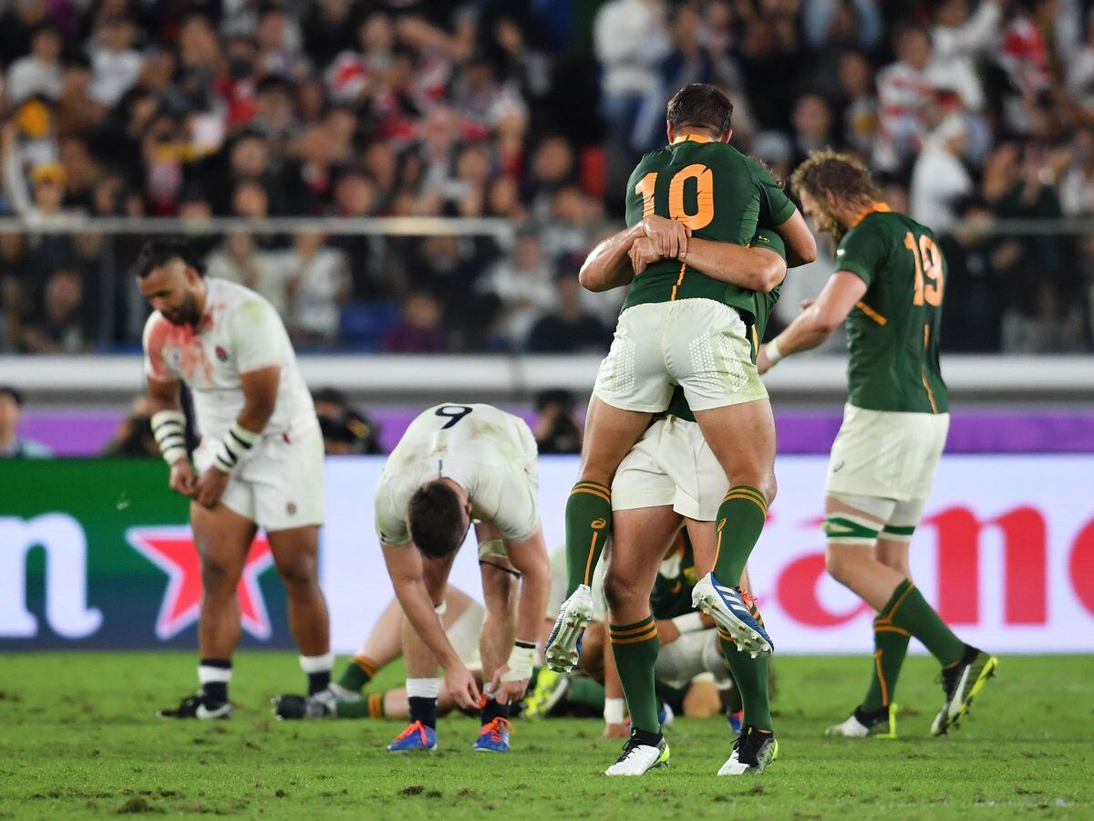England v South Africa in the 2019 Rugby World Cup final