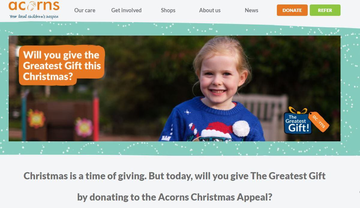 The Acorns website at acorns.org.uk