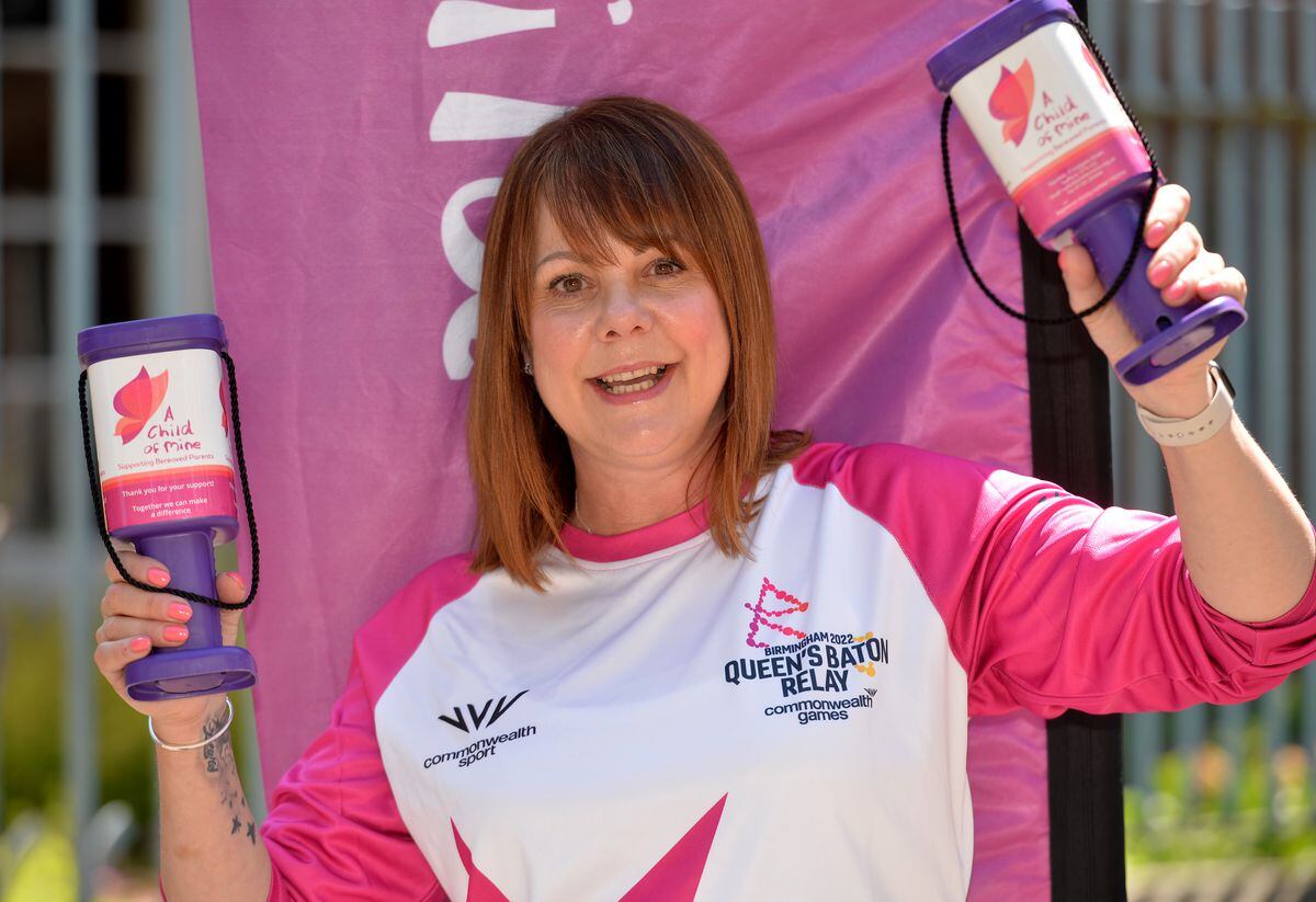 Gayle Routledge will join others in representing her community in the relay