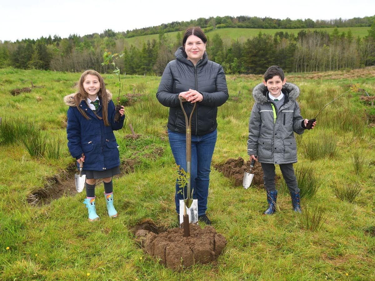 Glasgow City Council leader Susan Aitken at the inaugural tree planting