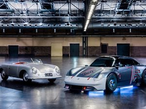 Porsche marks 75 years of sports cars with Vision 357 concept