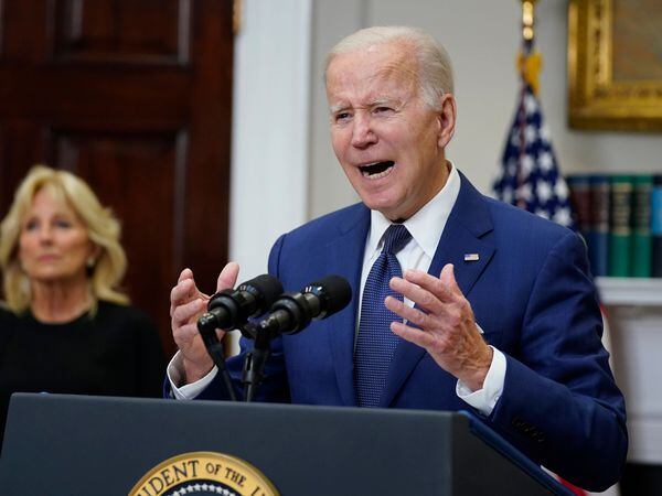 President Joe Biden speaks to the nation about the mass shooting at Robb Elementary School in Uvalde, Texas