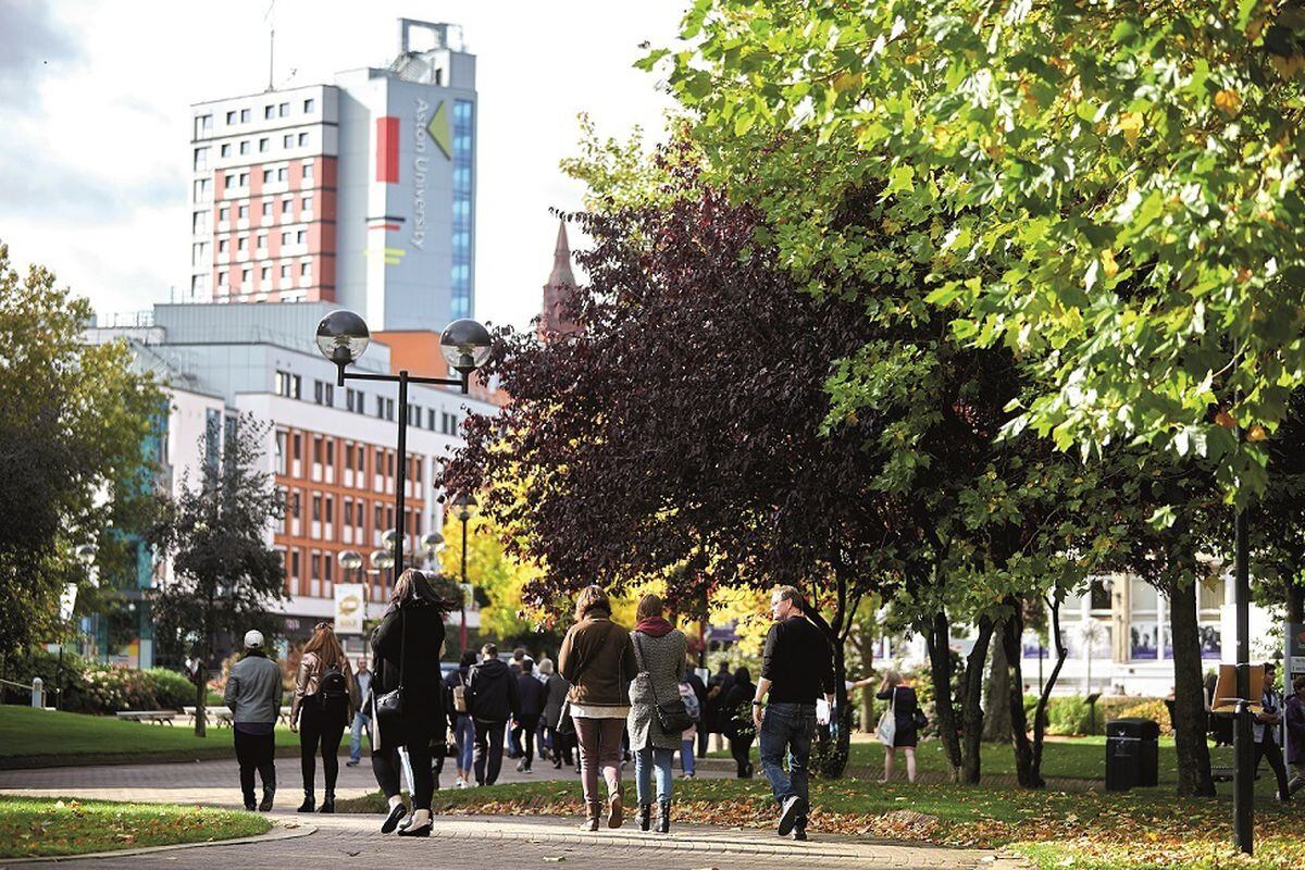 Aston University was working to help students through food vouchers and free technology