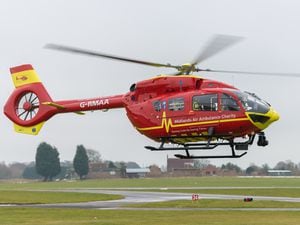 The appeal has come from the Midlands Air Ambulance