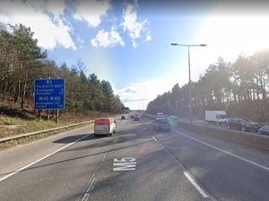 The M5 between Junctions 3 and 4. Photo: Google