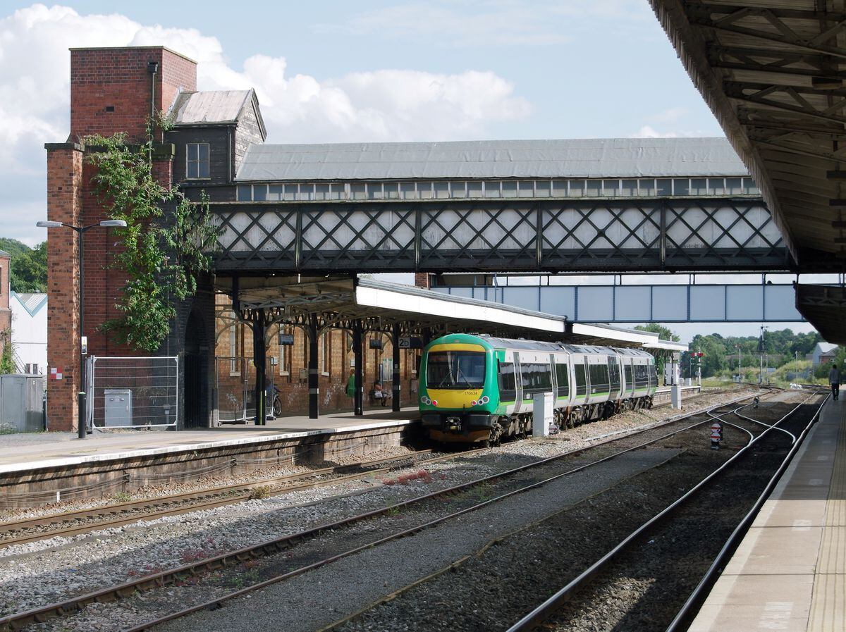 The points failure occurred at Worcester Shrub Hill station