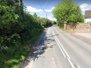 The incident happened on Wood Road, Codsall. Photo: Google