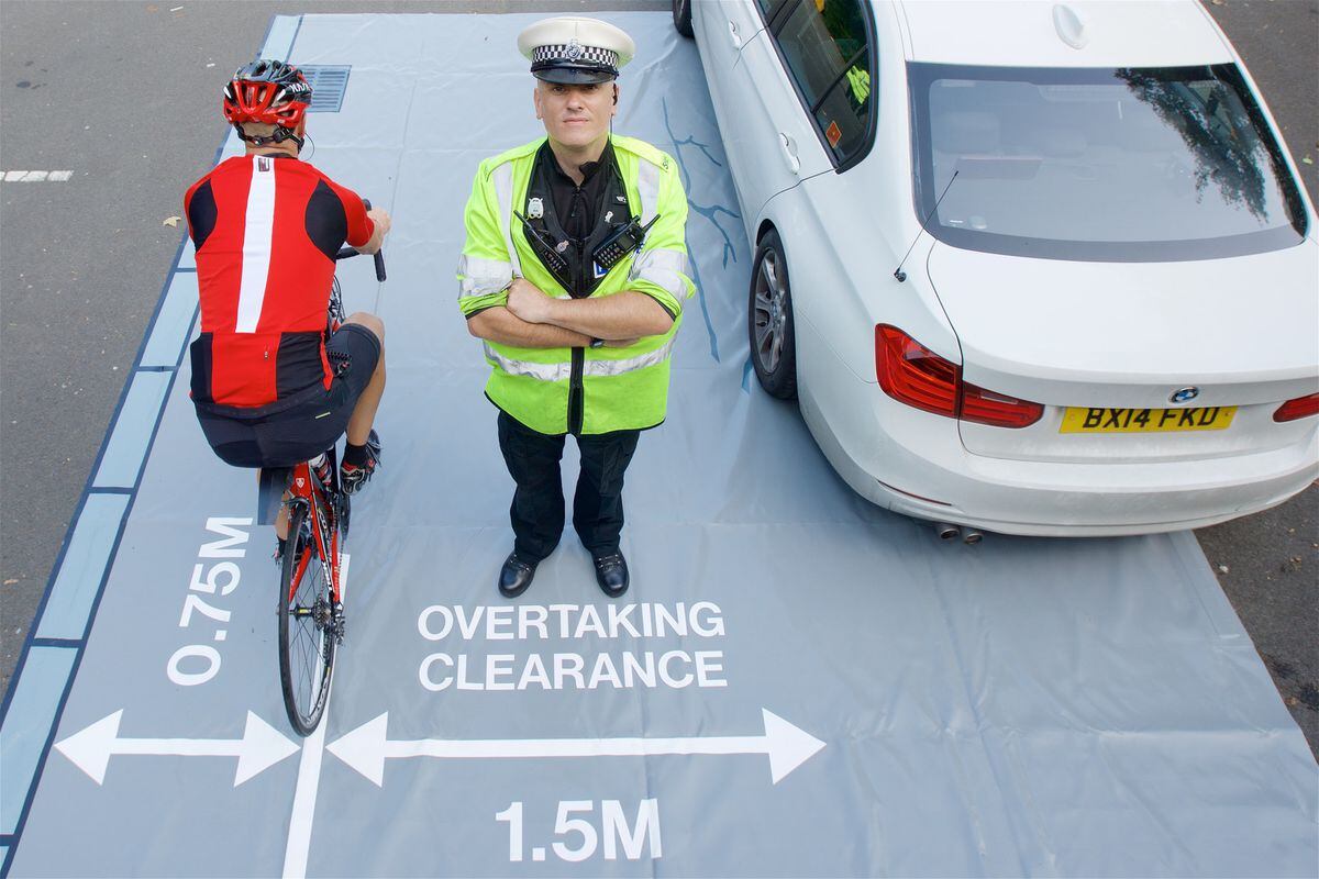 Here's how much space you need to give cyclists