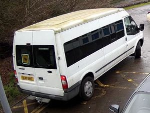 The minibus was stolen over the weekend