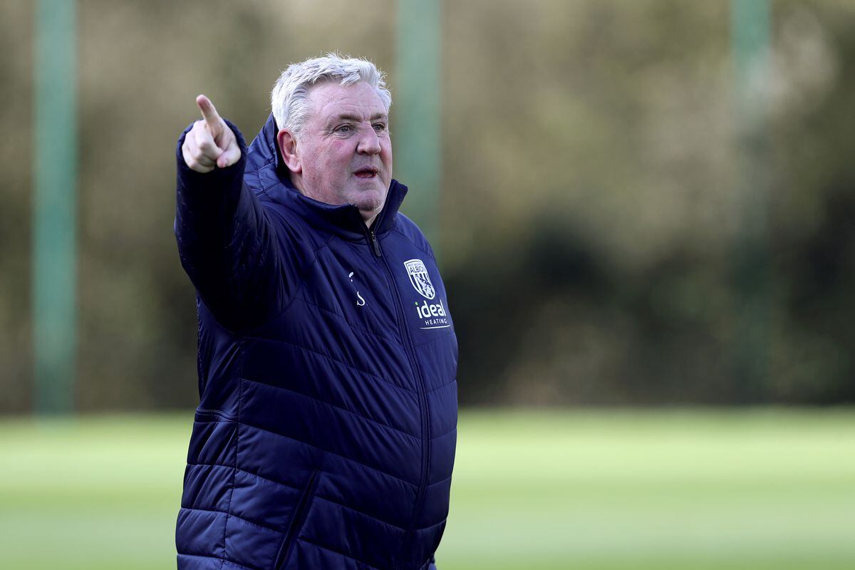 West Brom boss Steve Bruce has told Albion's players they need to move closer to the club (Photo by Adam Fradgley/West Bromwich Albion FC via Getty Images).