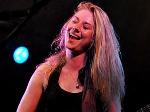 Wednesbury-born blues rocker Joanne Shaw Taylor in a previous gig at the Robin 2 in Bilston