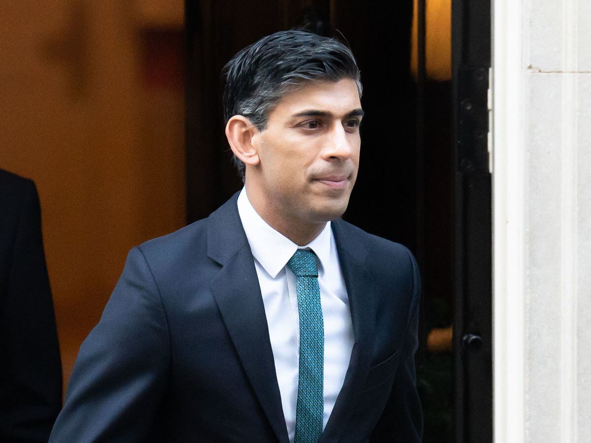 
              
Prime Minister Rishi Sunak leaving 10 Downing Street, London, to appear for the first time in front of the Commons Liaison Committee of select committee chairs, in the House of Commons. Picture date: Tuesday December 20, 2022. See PA story POLITICS Liaison. Photo credit should read: James Manning/PA Wire
            
