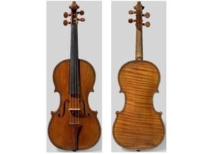 The 'Hellier' Stradivarius Violin did not sell in the auction