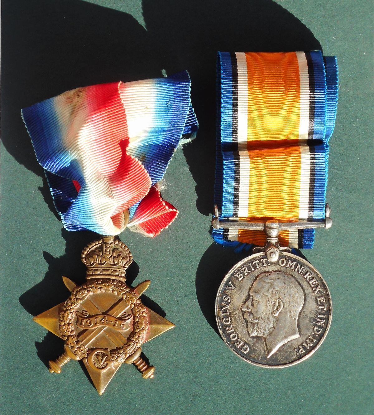 British War Medal and 1914-15 Star Medal 