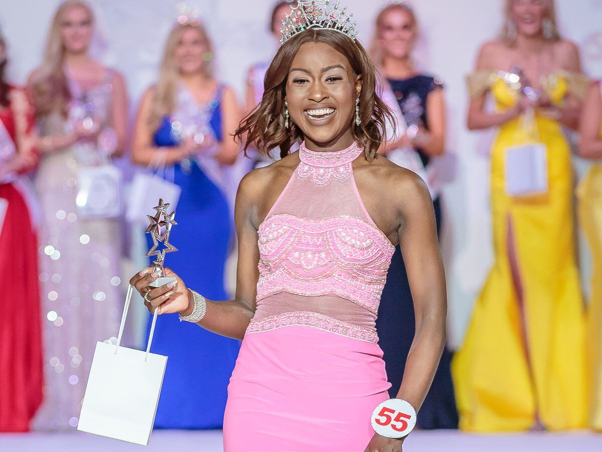 Raven Dixon Biggs, from Tipton, is in the finals of Miss England. Photo: Simon Giddings