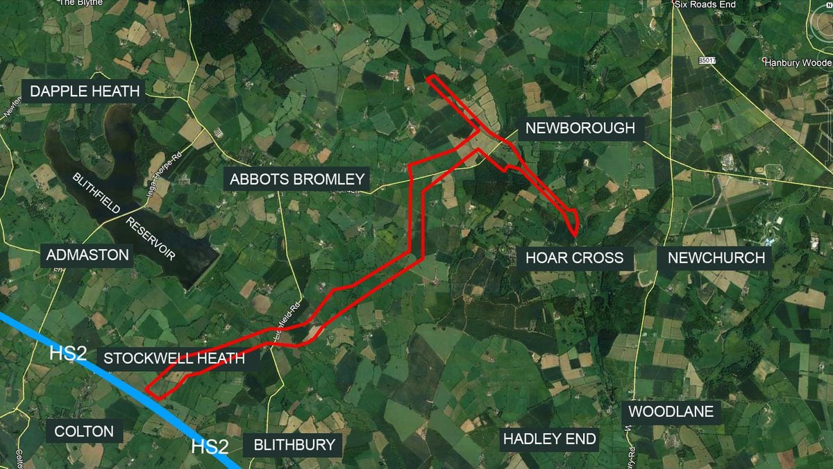 Huge HS2 power lines to be built across Staffordshire beauty spot 