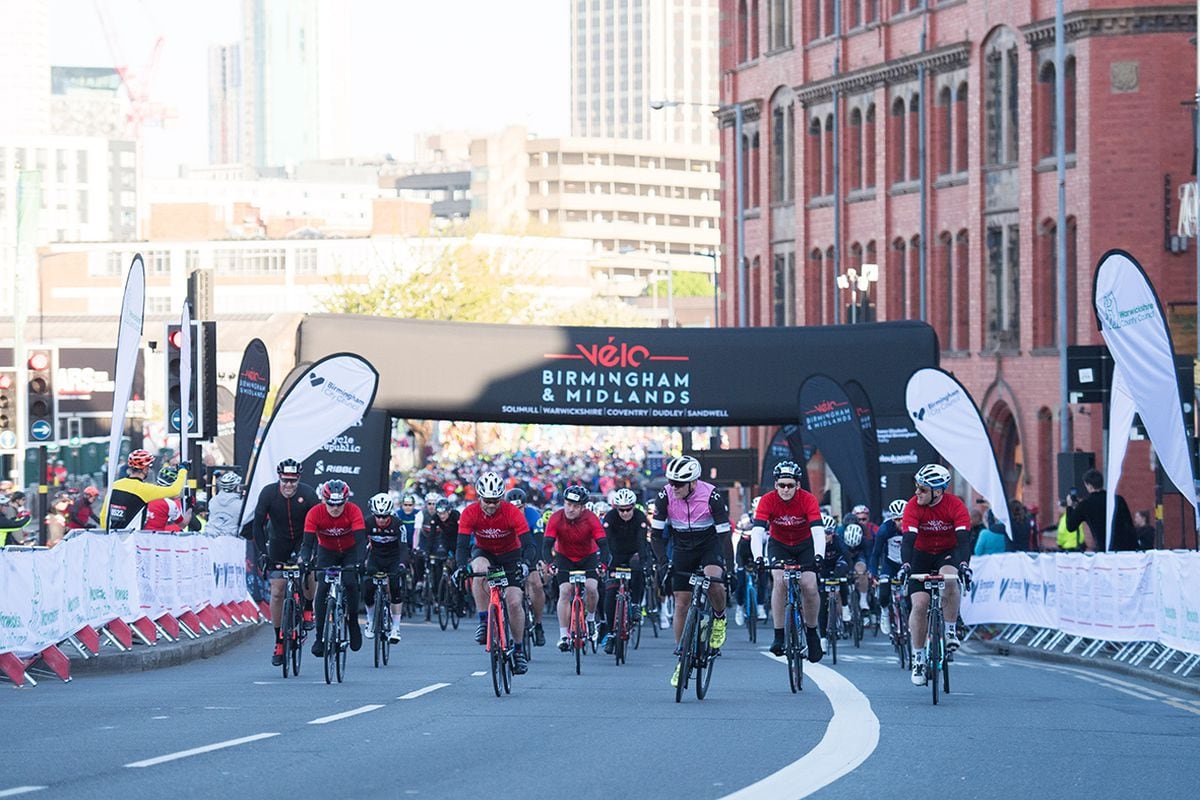The Velo Birmingham & Midlands has proved a success despite some concerns over road closures. Image: Ian Baker Photography
