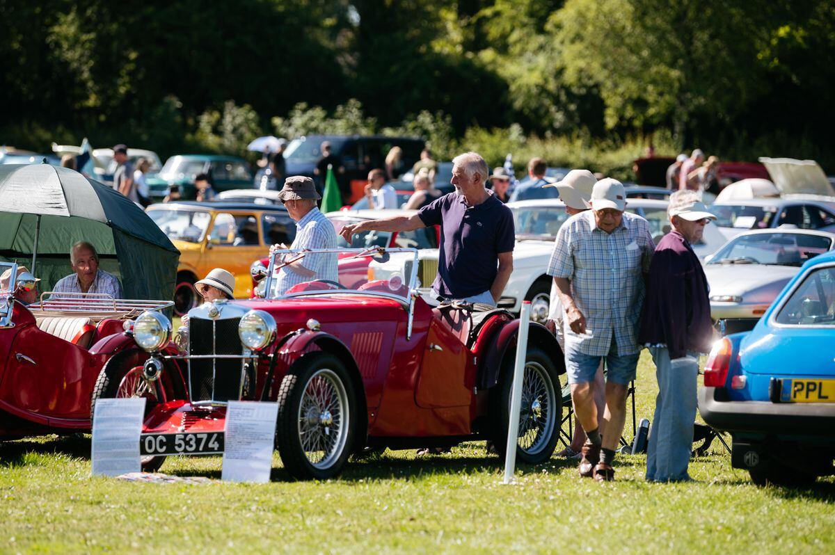 Walsall Classic Motor Show at Walsall Arboretum