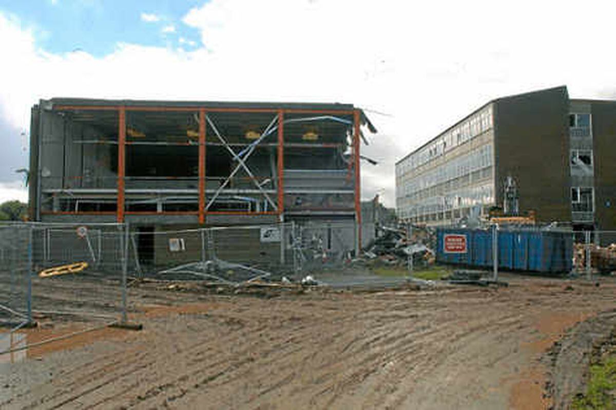 Bulldozers move on to Sandwell college campus