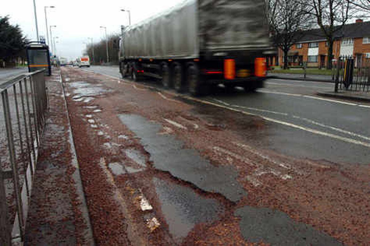Councils' big bills for pothole damage
