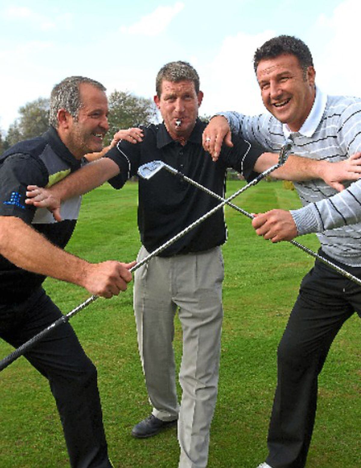 Separated by Andy Mutch on the golf course in 2007