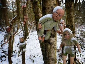 The dolls on Cannock Chase