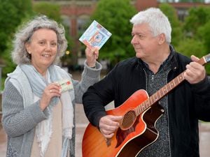 Heather Wastie and Andy Middleton who have released their debut album