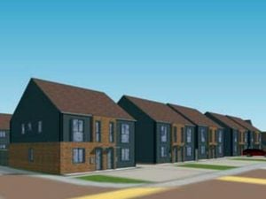 An artist's impression of how the proposed homes on the former Northicote School in Bushbury could look like. PIC: Accord Housing design and access