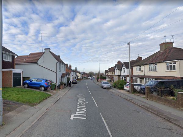 The man was found at an address on Thorneycroft Lane, Wolverhampton. Photo: Google.