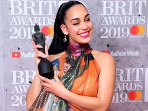 
              
Jorja Smith with her Best British Female Solo Artist Brit Award in the press room at the Brit Awards 2019 at the O2 Arena, London. PRESS ASSOCIATION PHOTO. Picture date: Wednesday February 20, 2019. See PA story SHOWBIZ Brits. Photo credit should read: Ian West/PA Wire. EDITORIAL USE ONLY.
            
