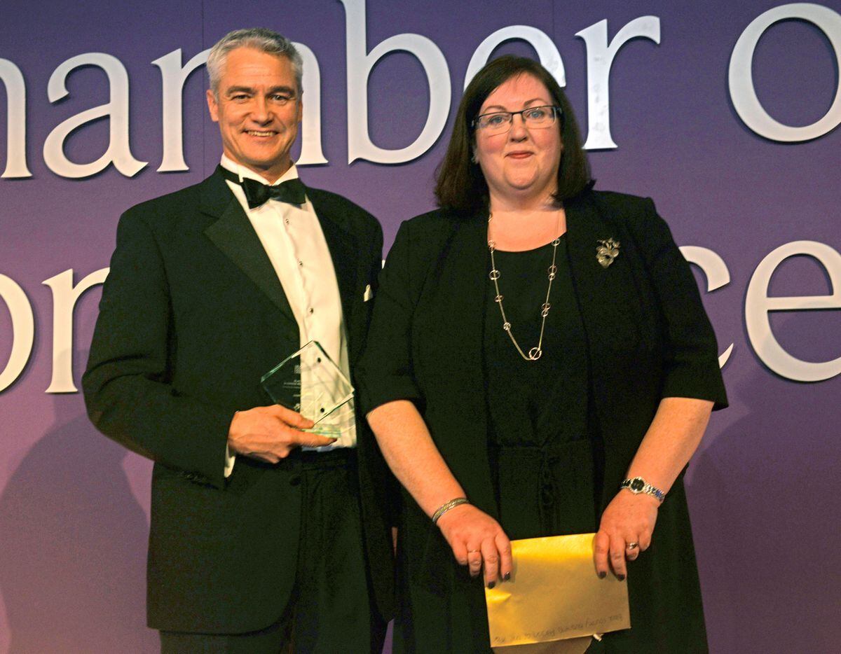 Martin Dudley wins the Business Person of the Year