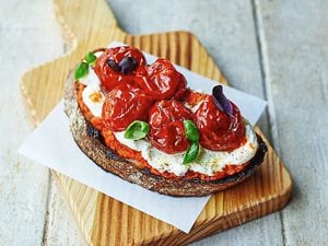 Crunch time – the tomato bruschetta