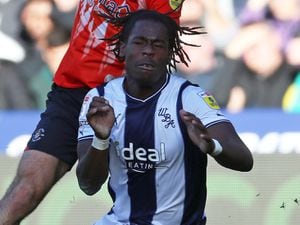 Brandon Thomas-Asante impressed before his withdrawal against Luton. (Photo by Adam Fradgley/West Bromwich Albion FC via Getty Images).