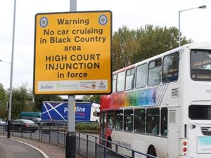 The injunction banning car cruising in the Black Country came into force in February 2015
