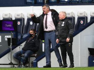 Sam Allardyce head coach / manager of West Bromwich Albion and Sammy Lee Assistant Coach of West Bromwich Albion. (AMA)