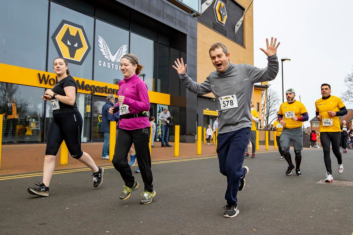 Wolverhampton 10k run took place on Sunday