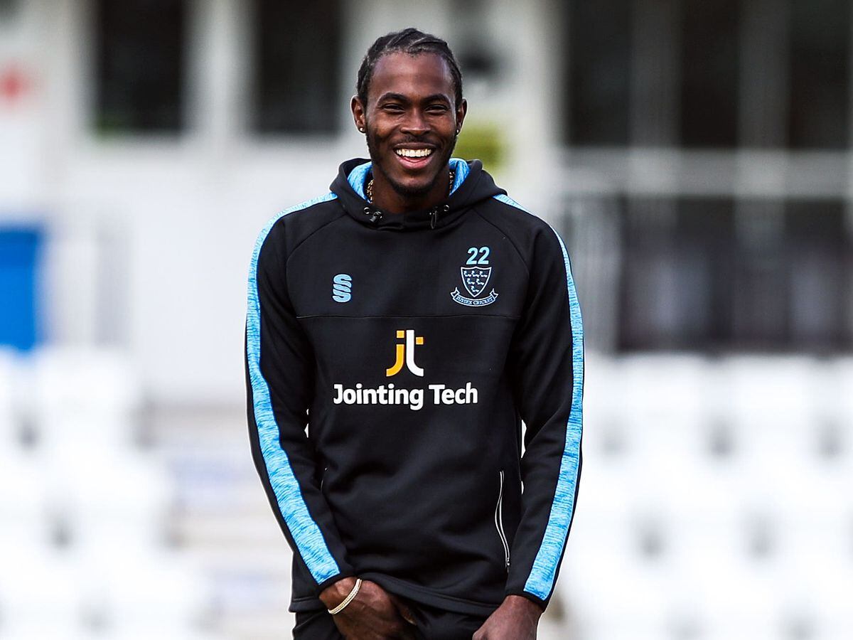 Jofra Archer will make his England comeback in the next week (Kieran Cleeves/PA)