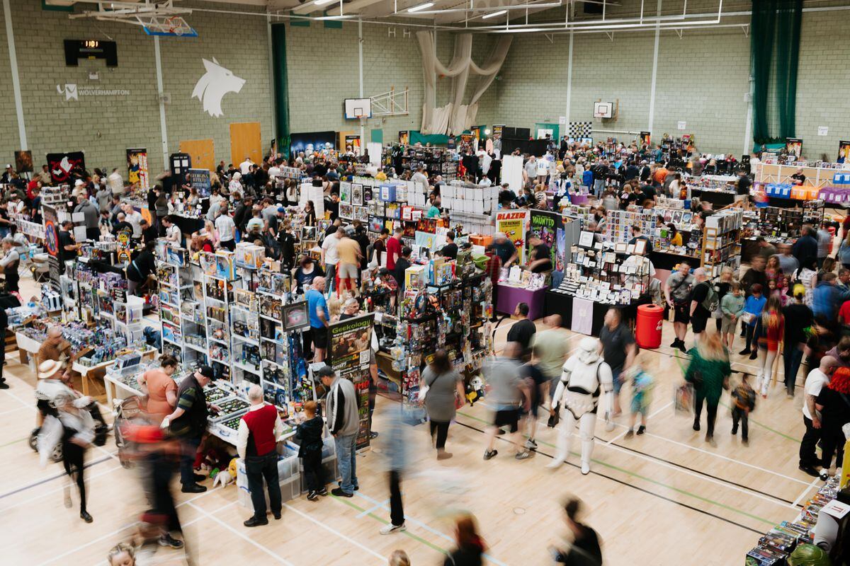 Walsall Comic Con at University of Wolverhampton, Gorway Campus in Walsall