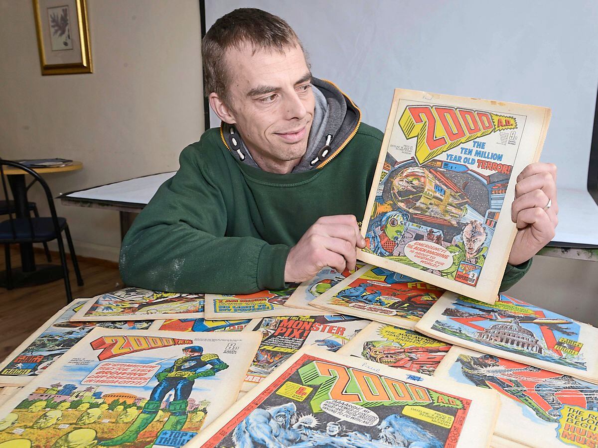 Comic Collection To Go Under The Hammer In Wolverhampton Express And Star 