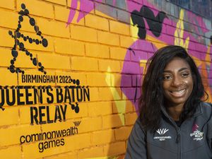 Kadeena Cox was the first Batonbearer to receive the baton from the Queen last year.