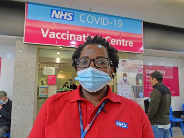 Francesca Acquah, the clinical lead for the clinic, worked throughout the pandemic on Covid wards and is urging people to get vaccinated.