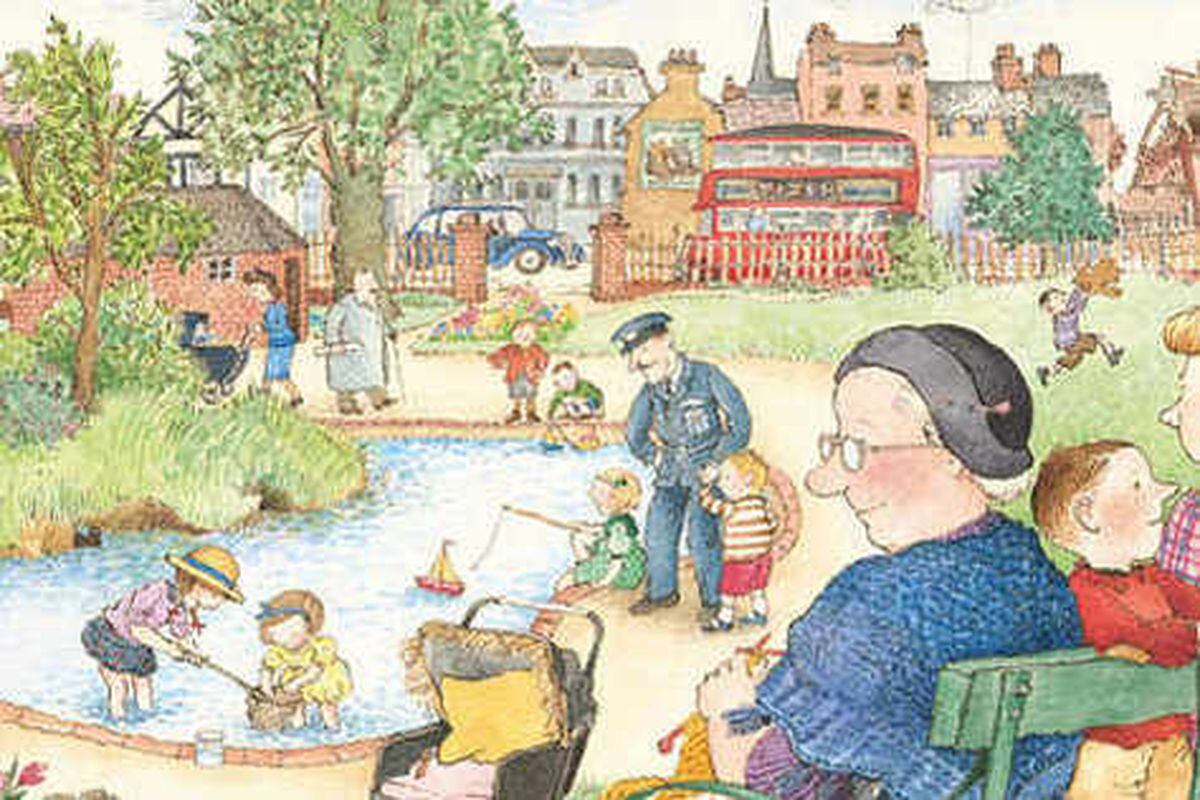Allan Ahlberg exhibition at The Public, West Bromwich