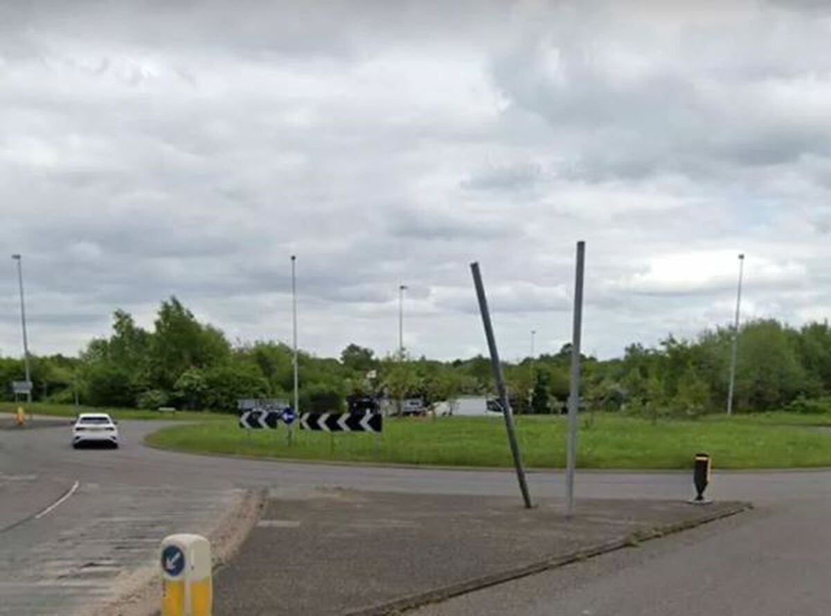 The junction at the A5195 and Ogley Hay Road. Photo: Google 