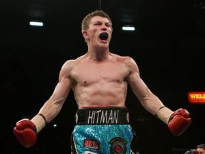 Ricky Hatton leads the Manchester team
