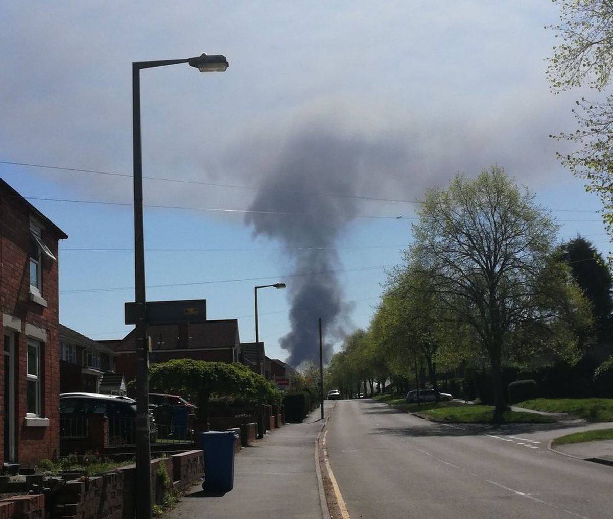 The view from Brownshore Lane in Essington. Photo: Emma Bennett