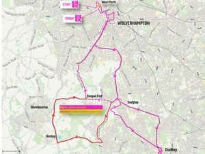 The course will mean road closures and diversion around Wolverhampton