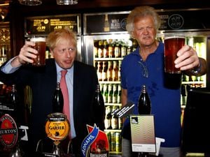 File photo dated 10/07/19 of Boris Johnson during a visit to Wetherspoons. 
