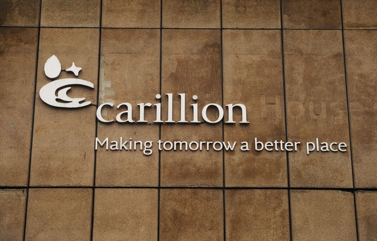 Carillion went into liquidation a week ago